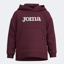 SUDADERA CON CAPUCHA LION ROJO OSCURO