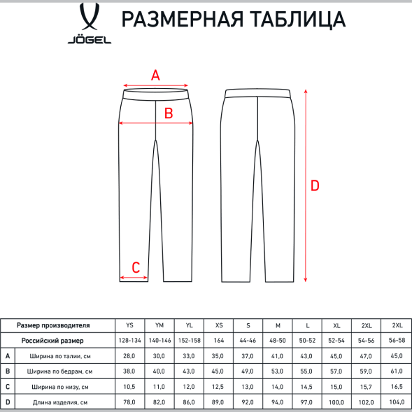 Брюки тренировочные JÖGEL DIVISION PerFormDRY Pro Training Pants, черный