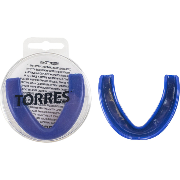 Капа боксерская TORRES PRL1021BK, размер взрослый