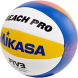 Мяч вол. пляжн. MIKASA BV550C, р.5, FIVB Approved, синт.кожа, маш.сшивка, бело-син-жел