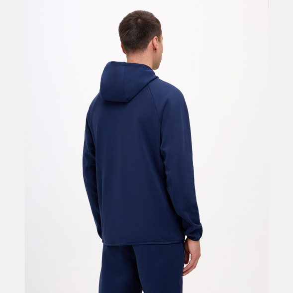 Худи на молнии JÖGEL ESSENTIAL Athlete Hooded FZ Jacket, темно-синий