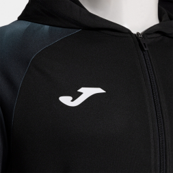 CHAQUETA CON CAPUCHA ELITE XI NEGRO ANTRACITA