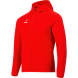 Худи на молнии JÖGEL ESSENTIAL Athlete Hooded FZ Jacket, красный