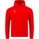 Худи на молнии JÖGEL ESSENTIAL Athlete Hooded FZ Jacket, красный