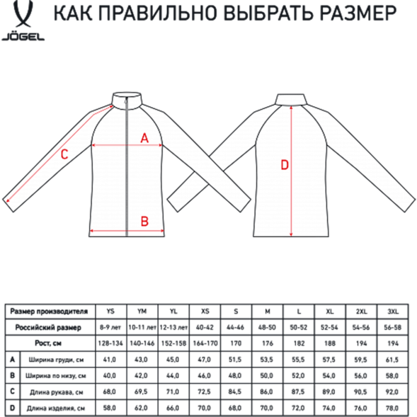 Джемпер тренировочный JÖGEL CAMP Training Top 1/4 Zip, темно-синий