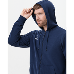 Худи на молнии JÖGEL ESSENTIAL Cotton Zip Hoodie, темно-синий