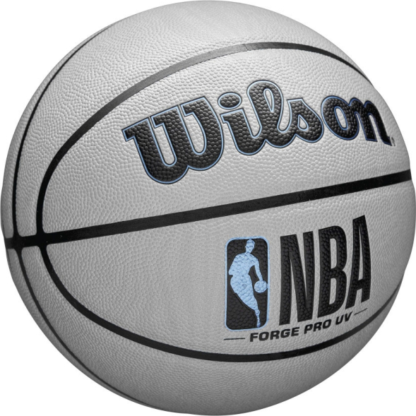 Мяч баск. WILSON NBA Forge Pro, WZ2010801XB, р.7, синт.кожа (композит), серый