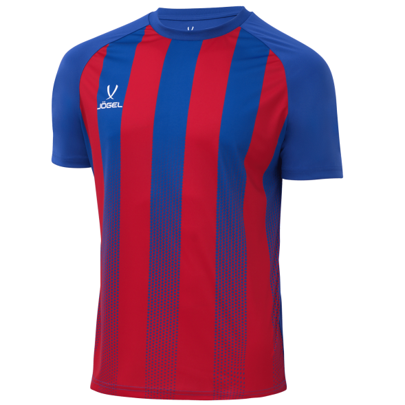 Футболка игровая JÖGEL CAMP Striped Jersey, красный/синий, детский