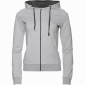 Толстовка женская STAN с капюшоном на молнии футер без начёса, 260, 61W