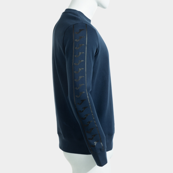 SUDADERA HEROIC DARK NAVY NEGRO