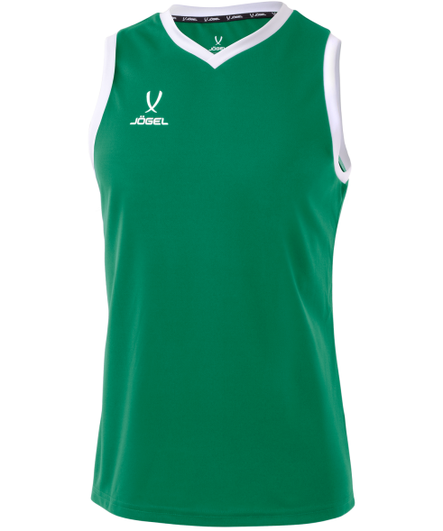 Майка баскетбольная JOGEL Camp Basic, зеленый, детский