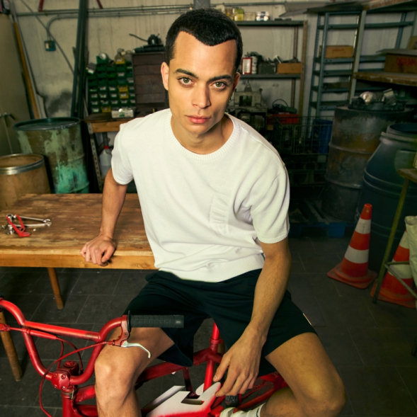 CAMISETA MANGA CORTA U-TRIBE BLANCO