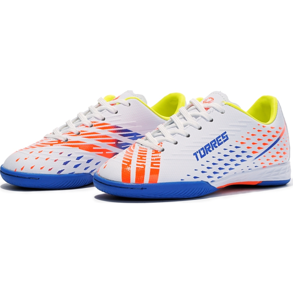 Бутсы зальные детские TORRES RAYO KID, TS134235-856-33, р.33, оранжево-жёлтый