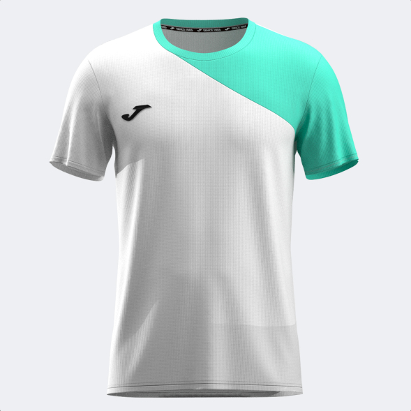 CAMISETA MANGA CORTA CHALLENGE DEUCE BLANCO VERDE