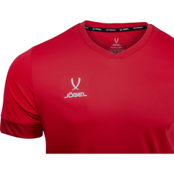 Футболка игровая JÖGEL DIVISION PerFormDRY Union Jersey, красный/ темно-красный/белый, детский