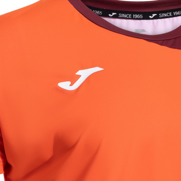 CAMISETA MANGA CORTA CHALLENGE DEUCE ROJO BURDEOS