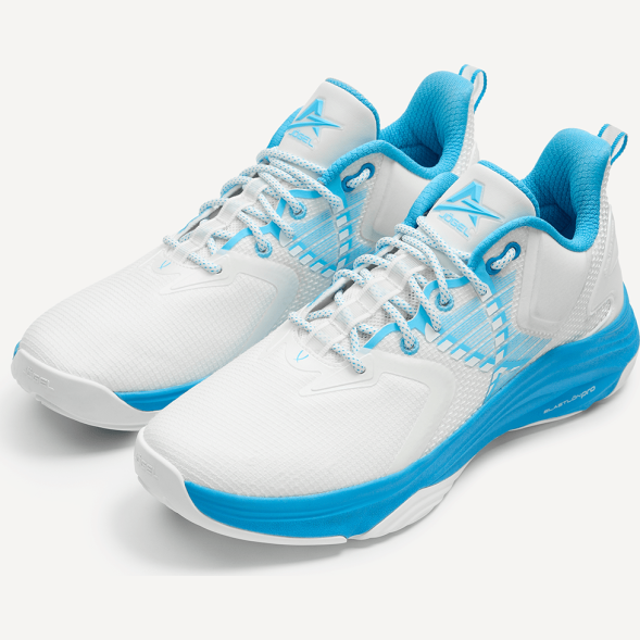 Кроссовки баскетбольные JÖGEL A1, белый/голубой