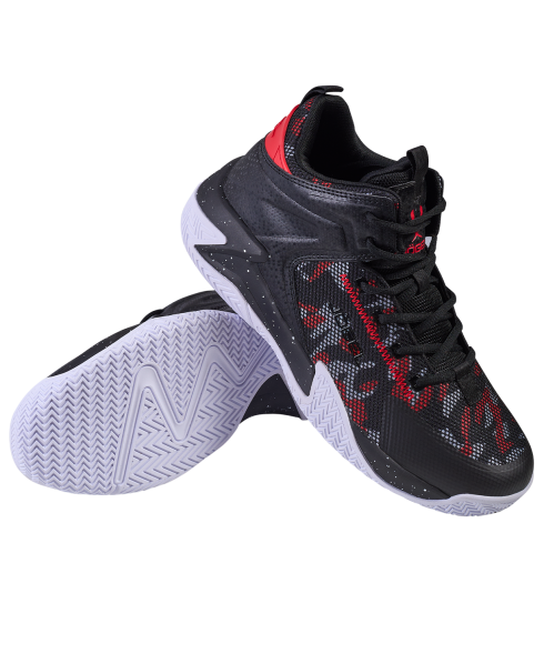 Кроссовки баскетбольные JOGEL Playmaker, Black/red