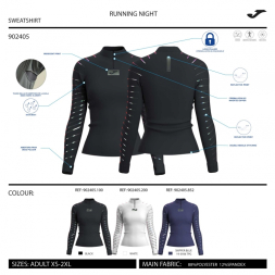 SUDADERA R-NIGHT AZUL