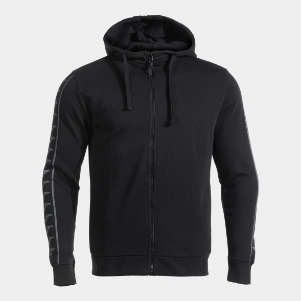 CHAQUETA CON CAPUCHA HEROIC NEGRO ANTRACITA