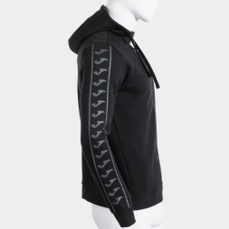 CHAQUETA CON CAPUCHA HEROIC NEGRO ANTRACITA