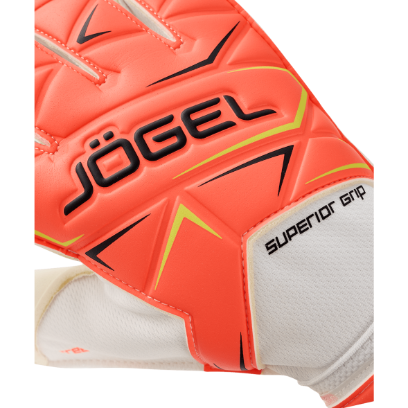 Перчатки вратарские JÖGEL Legend SL3 Roll Flat, коралловый