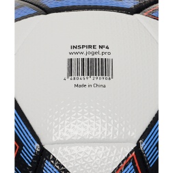 Мяч футзальный JÖGEL Inspire №4, белый