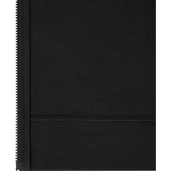 Флисовое худи на молнии JÖGEL ESSENTIAL Cotton Fleece FZ Hoodie, черный