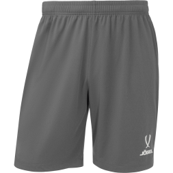 Шорты тренировочные без карманов JÖGEL PREMIER PerFormDRY Training Shorts, темно-серый