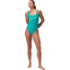 Купальник SPEEDO Logo Square Back Swimsuit, 8-00521216038, р.30 (рос.42), cеро-бирюзовый