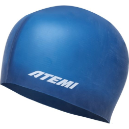 Шапочка для плавания Atemi Big silicone Cap Strong blue, Цвет: синий, TBSCL1BE