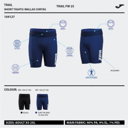 MALLAS CORTAS R-TRAIL NATURE AZUL