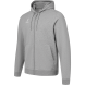 Флисовое худи на молнии JÖGEL ESSENTIAL Cotton Fleece FZ Hoodie, серый меланж