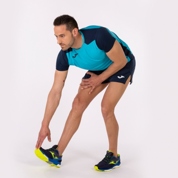 Футболка с коротким рукавом RECORD II Ярко бирюзовый