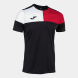 Игровая футболка JOMA CREW V NEGRO ROJO