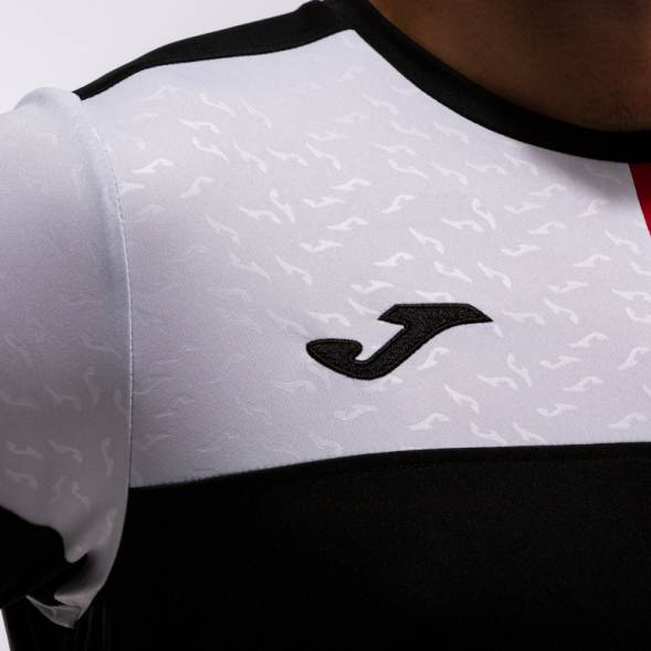 Игровая футболка JOMA CREW V NEGRO ROJO