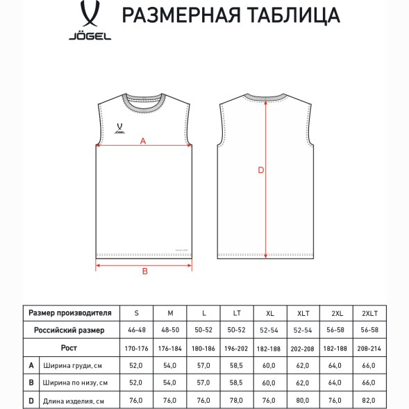 Майка тренировочная JÖGEL DIVISION PerFormDRY Training CVC Z4, темно-синий