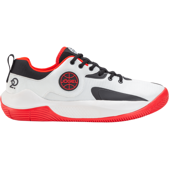 БЕЗ УПАКОВКИ Кроссовки баскетбольные JOGEL Launch LOW, White/black/red