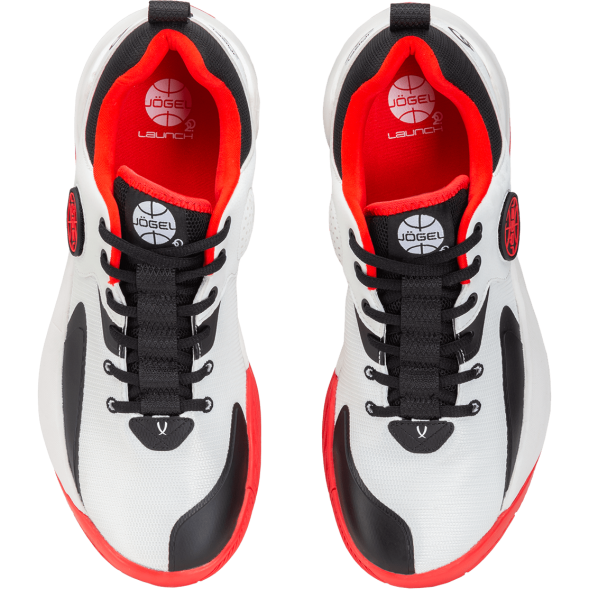 БЕЗ УПАКОВКИ Кроссовки баскетбольные JOGEL Launch LOW, White/black/red