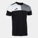 Игровая футболка JOMA CREW V NEGRO GRIS