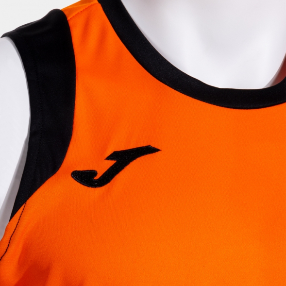 Майка баскетбольная JOMA CANCHA NARANJA NEGRO