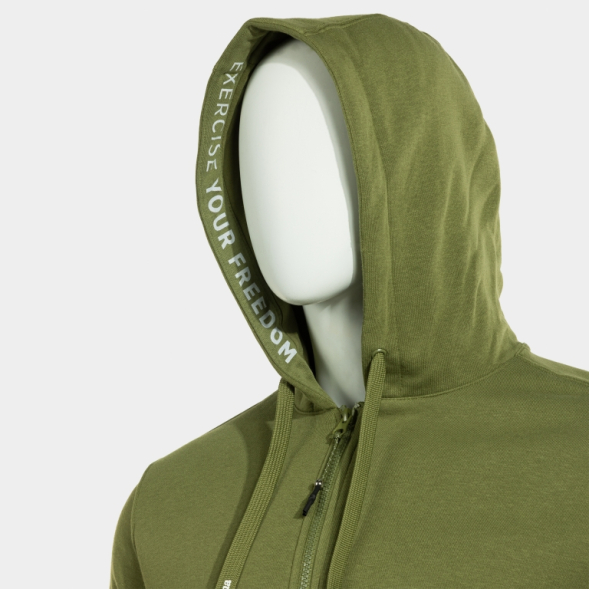 CHAQUETA CON CAPUCHA URBAN STREET VERDE