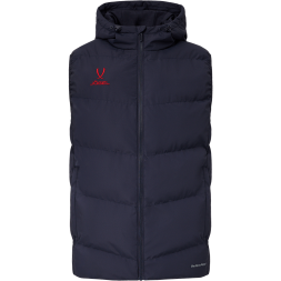 Жилет с капюшоном утепленный JOGEL ESSENTIAL PerFormPROOF Padded Hooded Vest, темно-синий