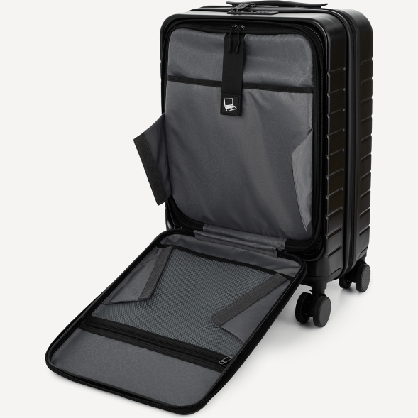 Чемодан для ручной клади JÖGEL ESSENTIAL Carry on Spinner, черный