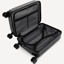 Чемодан для ручной клади JÖGEL ESSENTIAL Carry on Spinner, черный