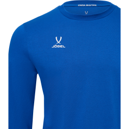Лонгслив тренировочный JÖGEL DIVISION PerFormDRY Training CVC LS Z2, синий
