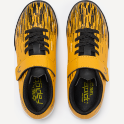 БЕЗ УПАКОВКИ Бутсы зальные JÖGEL Rapido IN Yellow/black, детский
