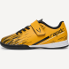БЕЗ УПАКОВКИ Бутсы зальные JÖGEL Rapido IN Yellow/black, детский