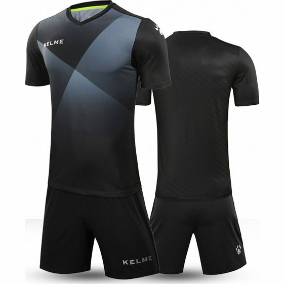 Форма футбольная KELME SHORT SLEEVE FOOTBALL SET Фиолетово-Золотой (527)