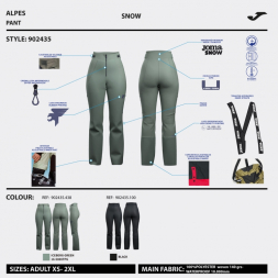 PANTALÓN LARGO EVEREST VERDE